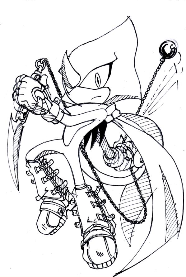 Espio redesign by smsskullleader on