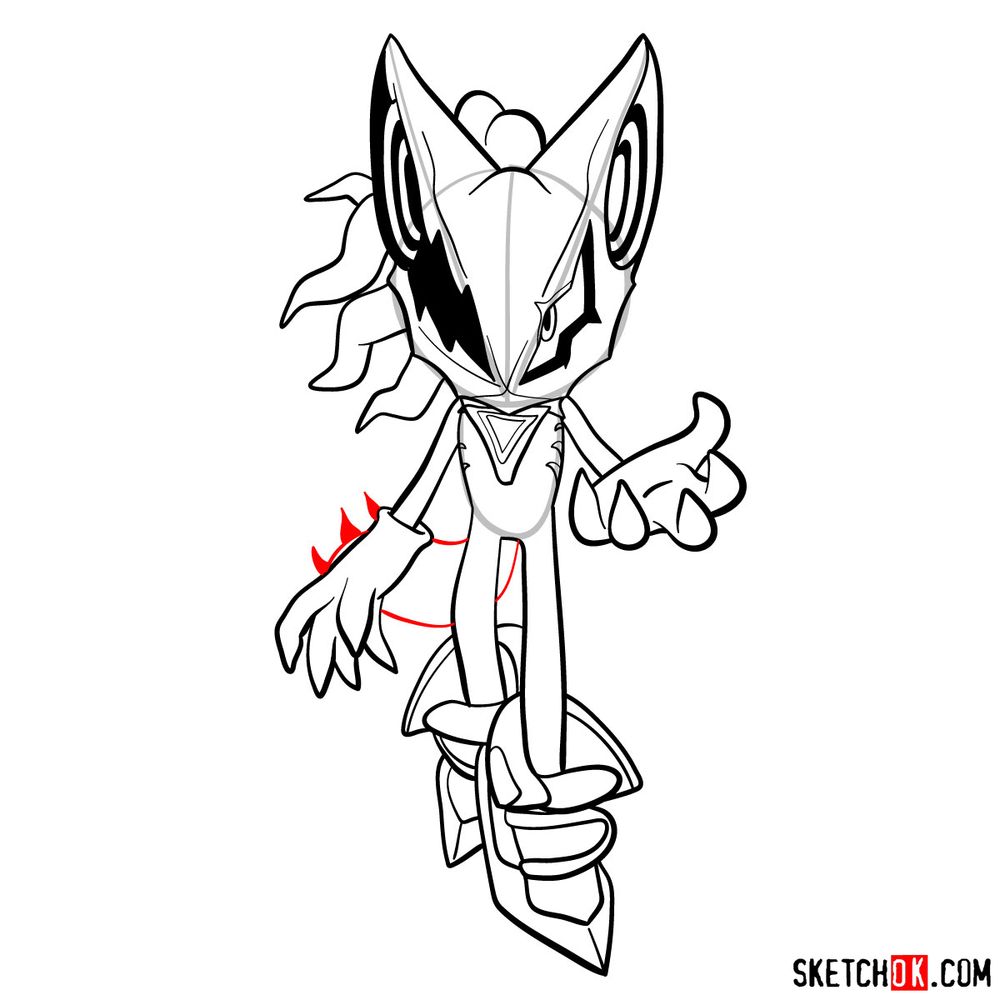 How to draw infinite the jackal