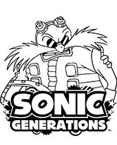 Top sonic coloring pages to print