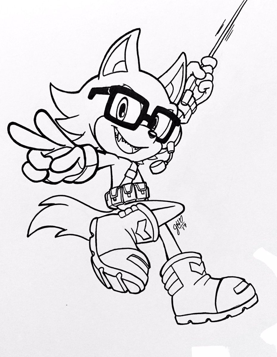 Gizmo the wolf by jennifer hernandez sonicforces dinheiro desenho desenhos do sonic desenho