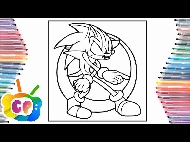 Darkspine sonic coloring pages sonic forces