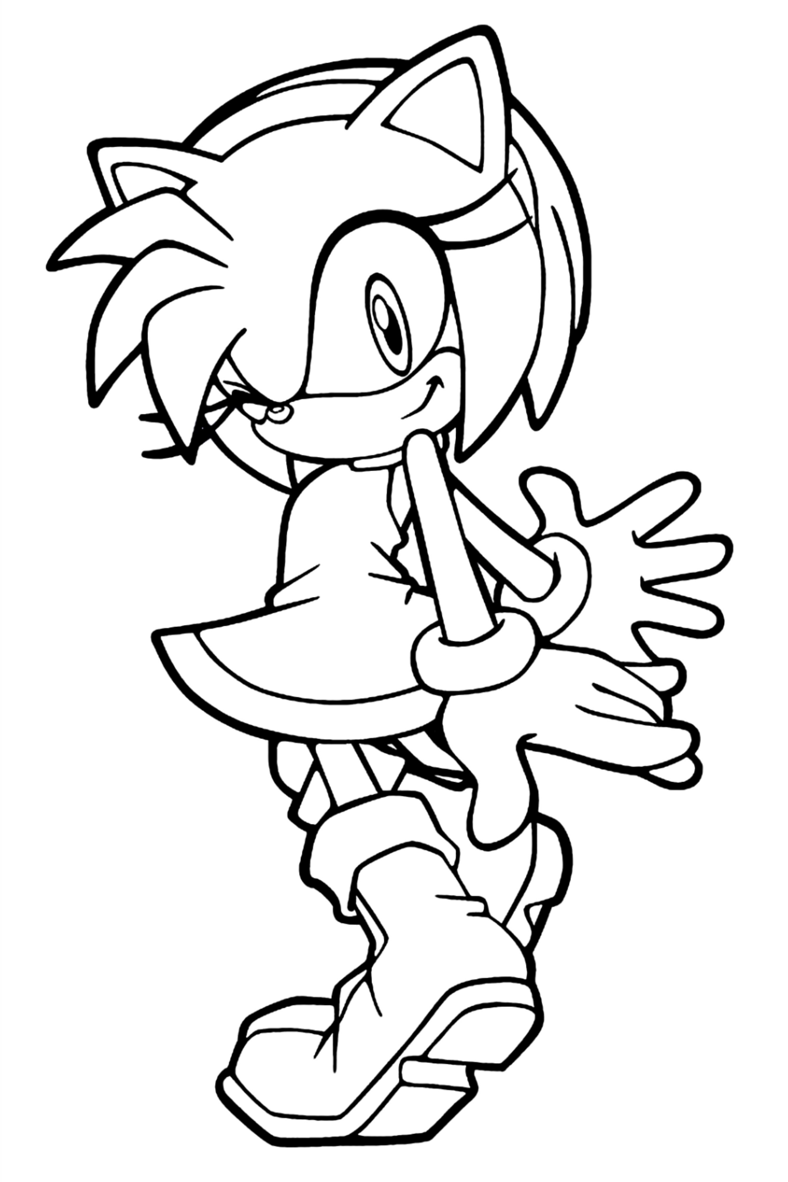 Sonic coloring pages for kids boyama sayfalarä boyama kitabä hayvan boyama sayfalarä