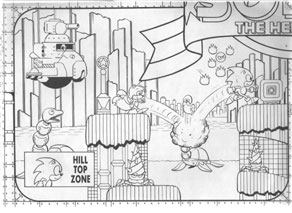 England sonic the hedgehog books