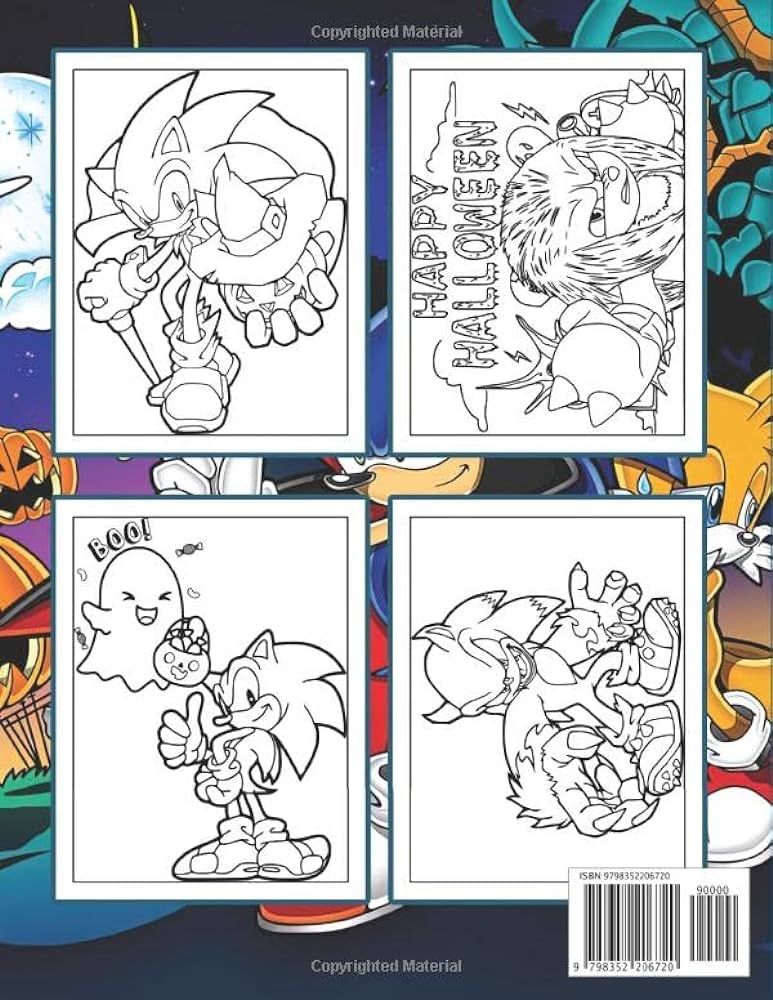 Ððððªð the hedgehog halloween coloring book for kids super cute and funny coloring book for kids ages