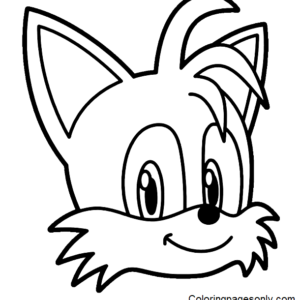 Tails coloring pages printable for free download