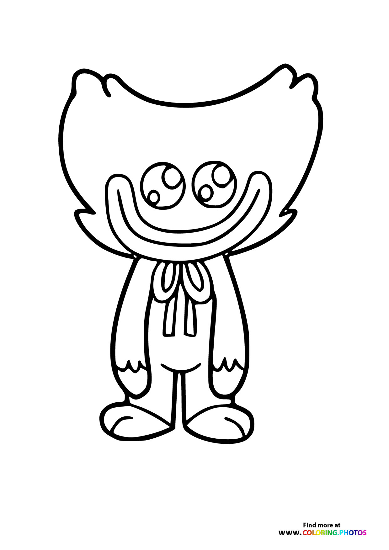 Cute little huggy wuggy