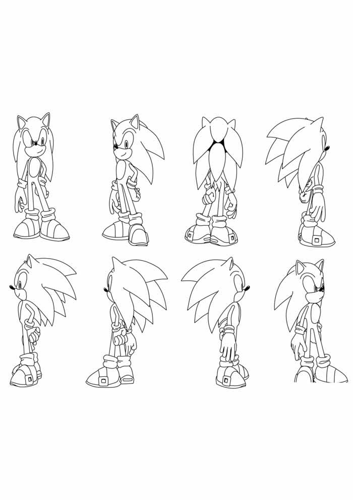 Sonic coloring pages free personalizable coloring pages