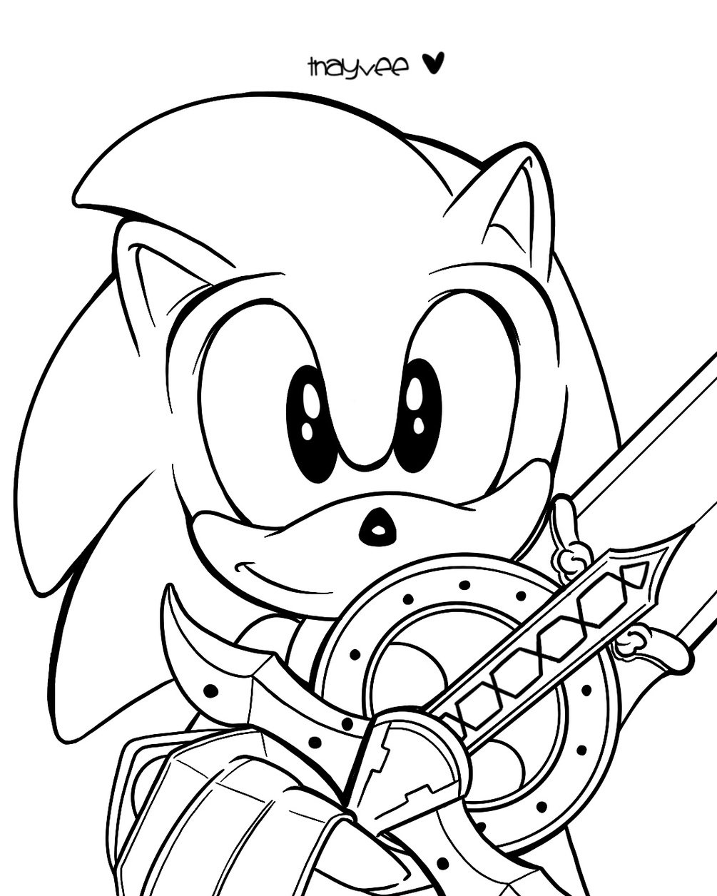 Sonic th anniversary challenge coloring pages
