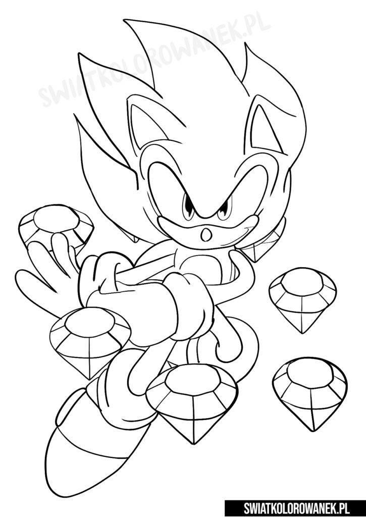 Sonic i diamenty