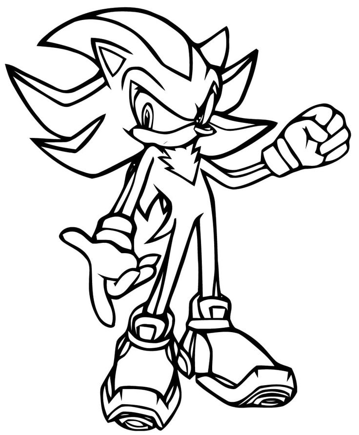 Sonic to color for children