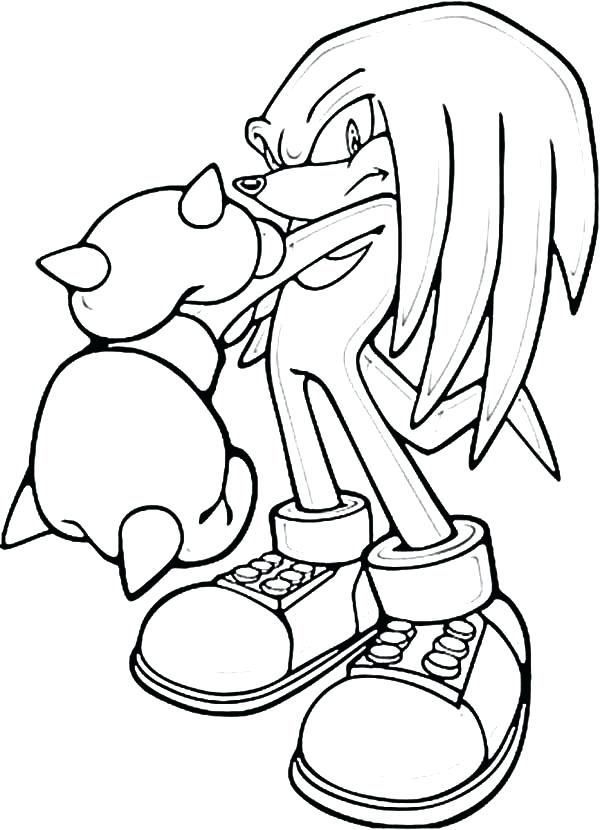 Easy sonic coloring pages pdf ideas printable