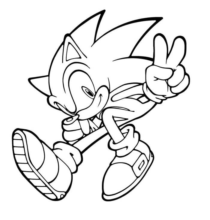 Super sonic kolorowanki