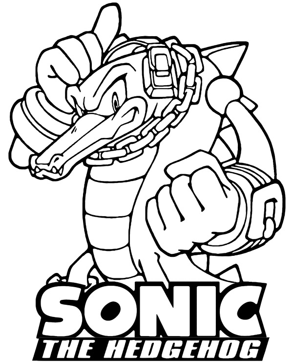 Sonic kolorowanki do druku