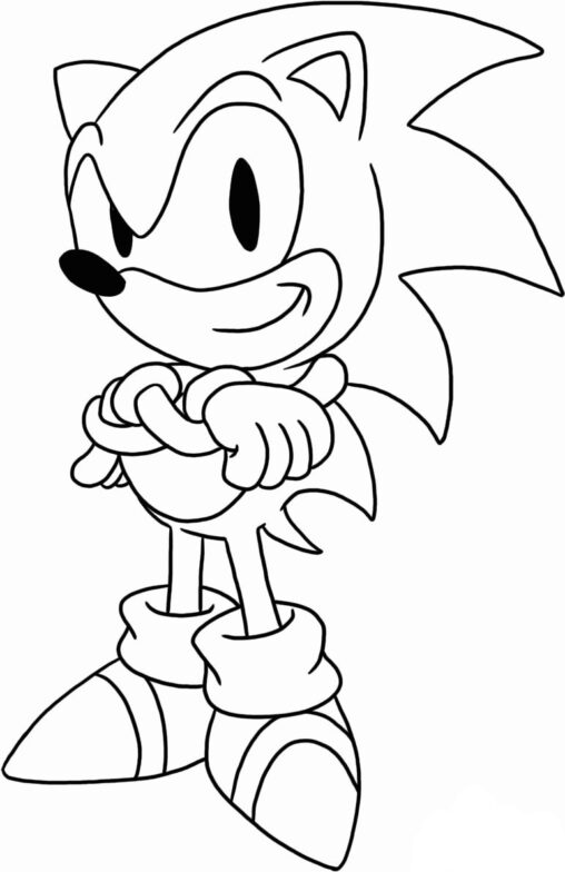 Kolorowanki sonic do druku za darmo âï