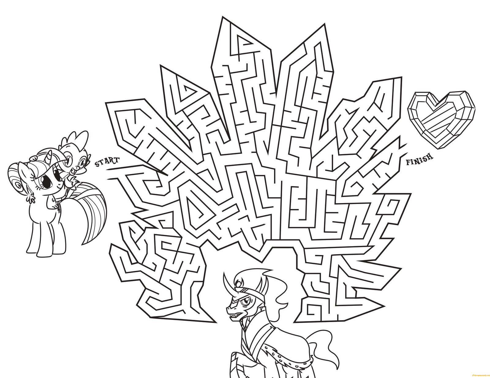 Mlp coloring pages printable for free download