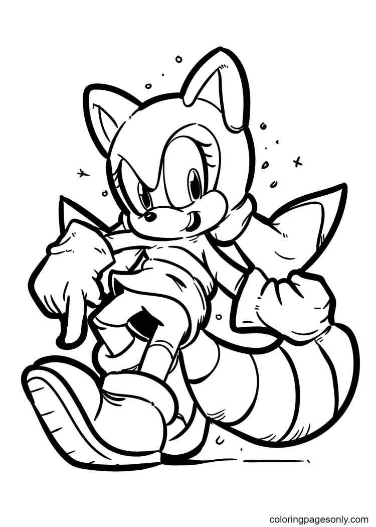 Sonic coloring pages printable for free download