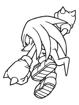 Sonic coloring pages for kids tpt
