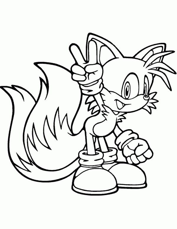 Sonic para colorear sonic para colorear pãginas para colorear dibujos fãciles