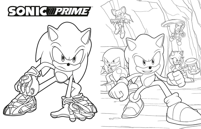 Æçultimate sonic prime coloring book the sonic the hedgehog patrick spaziante ææµå è
