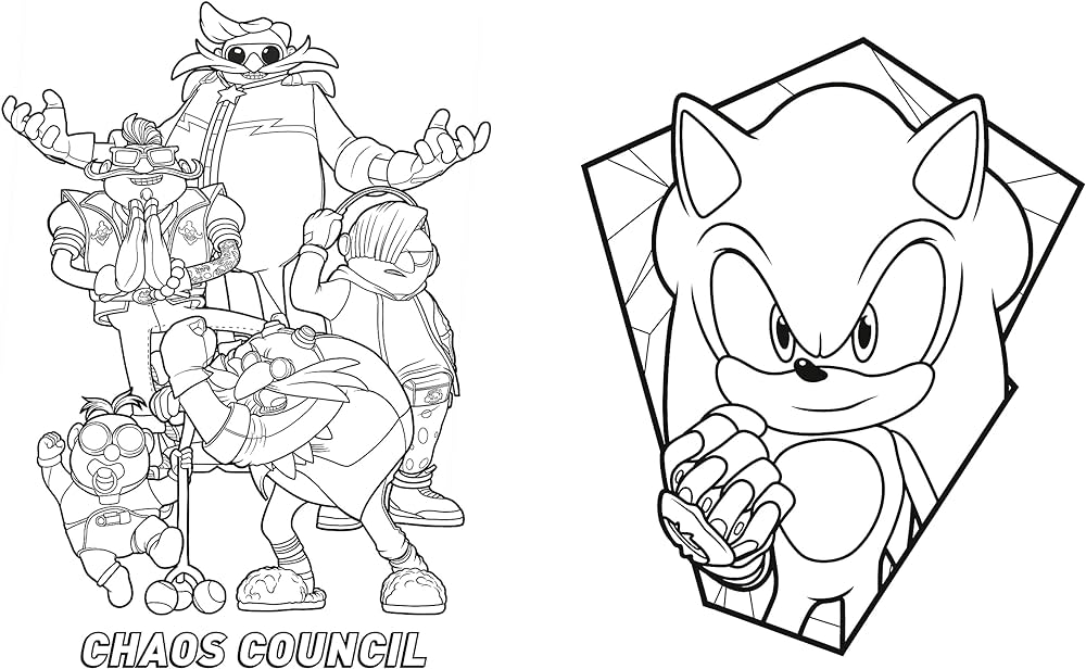 The ultimate sonic prime coloring book sonic the hedgehog spaziante patrick books