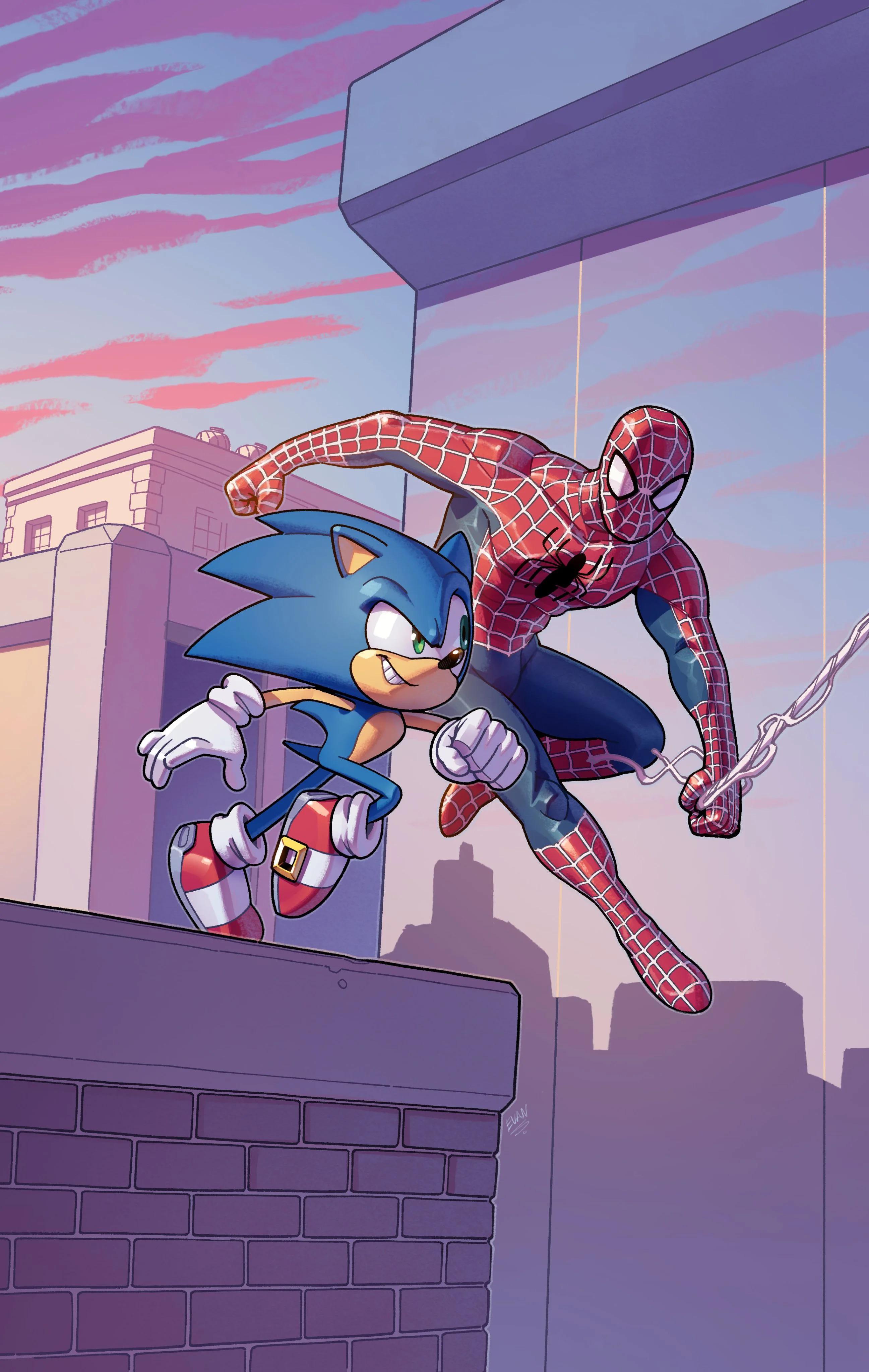What do sonic and spider