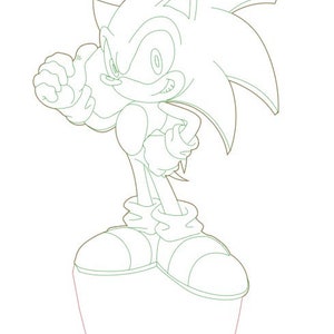 Sonic outline