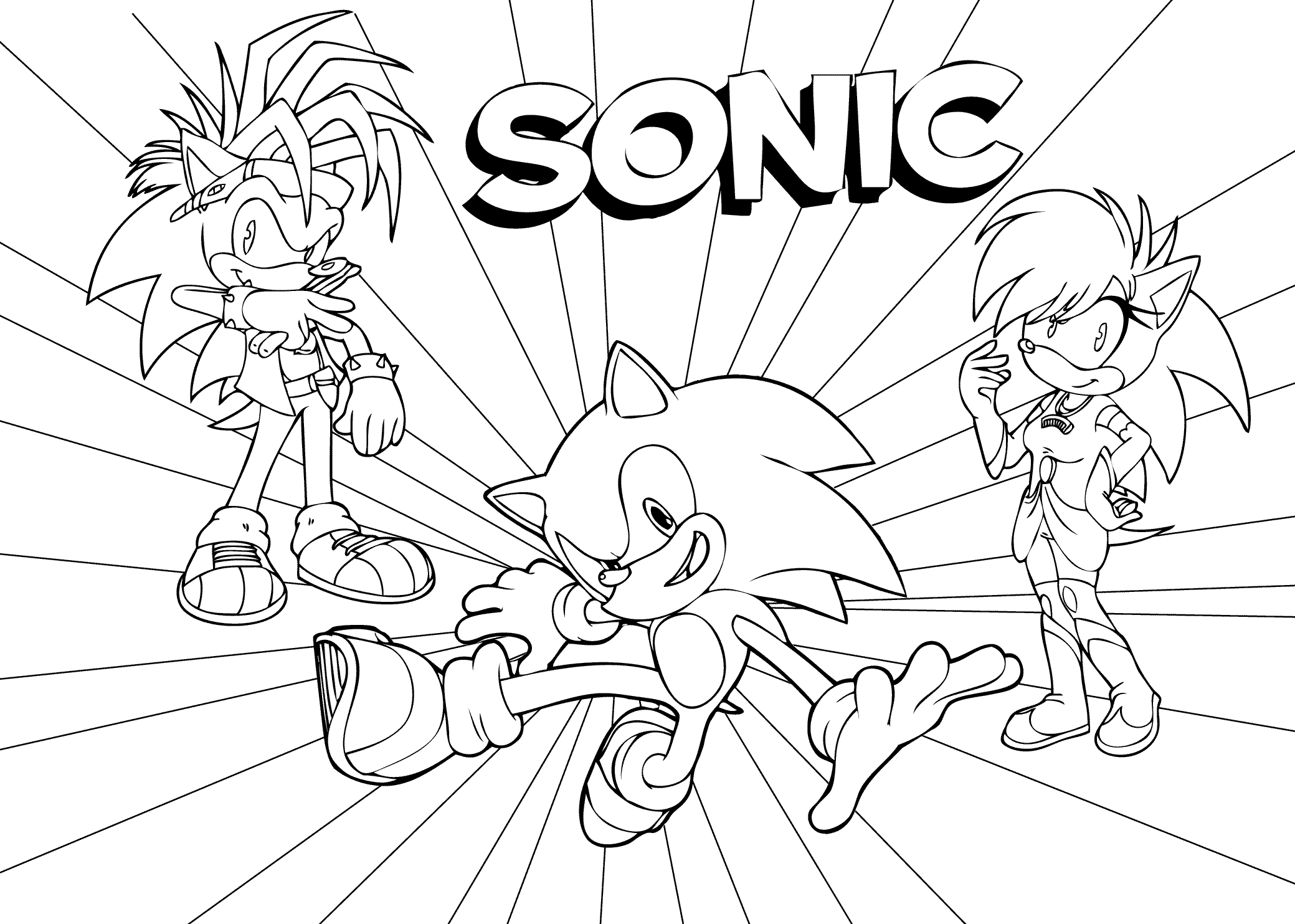 Sonic coloring pages for kids free printable rose coloring pages cartoon coloring pages hedgehog colors