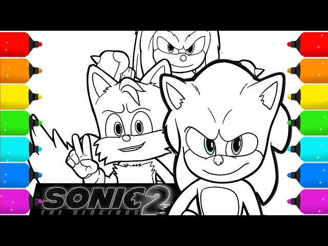 Digital drawing sonic the hedgehog