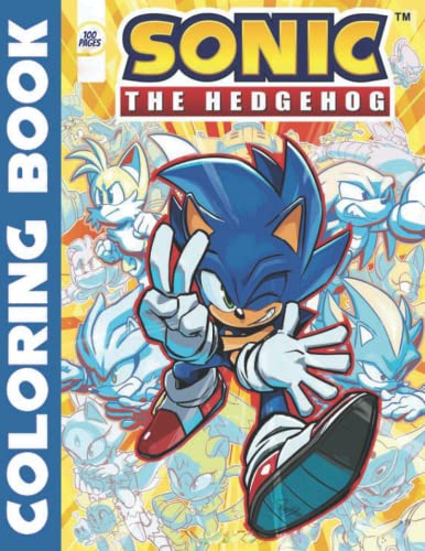 Sãnic coloring book us edition sãnic the hedgehog coloring book for kids