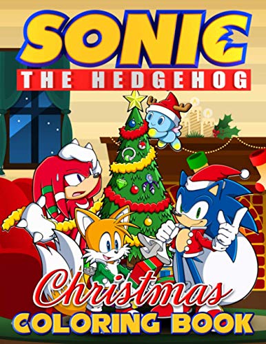 Sonic the hedgehog christmas coloring book sonic the hedgehog christmas crayola creativity coloring books for adults and kids a fun gift by albert matthews