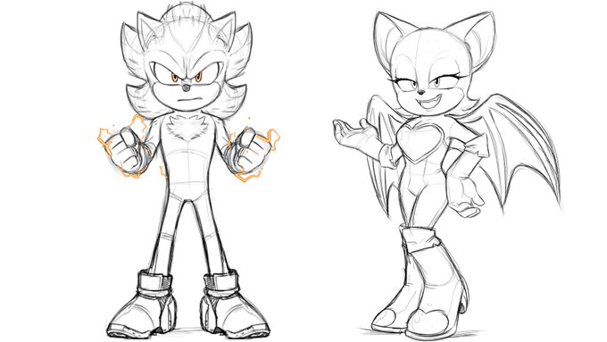 Sonic the hedgehog movie doodle art by justin on twitter rsonicthemovie