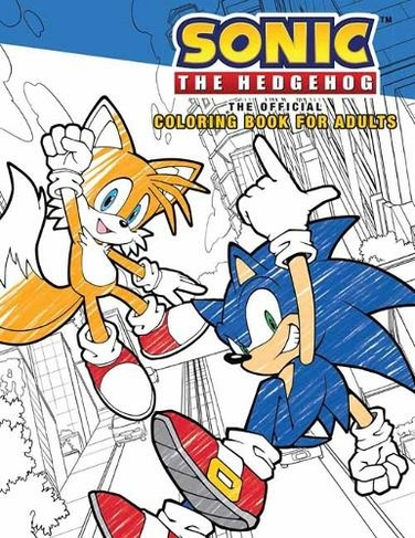 Sonic the hedgehog the official adult loring book insight