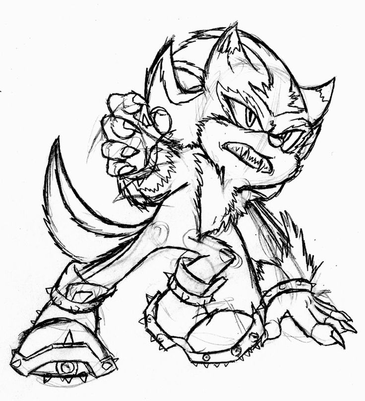 Werehog shadow shadow grinch coloring pages shadow the hedgehog