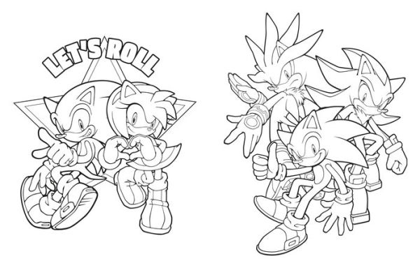 Sonic the hedgehog the official coloring book by penguin young readers paperback barnes noble