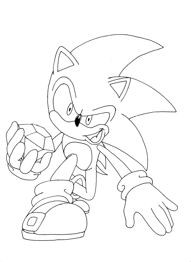 Sonic x line art by yuski on