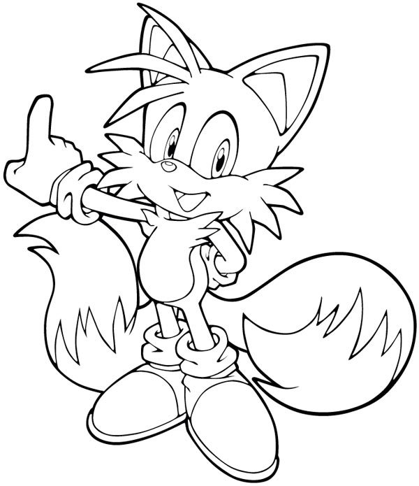 Coloring page sonic video games â printable coloring pages