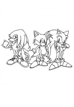 Free printable sonic coloring pages sheets and pictures for adults and kids girls and boys