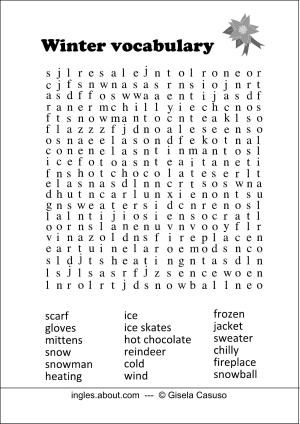 Sopa de letras navideãa en inglãs sopa de letras dificil sopa de letras sopas de letras para imprimir gratis
