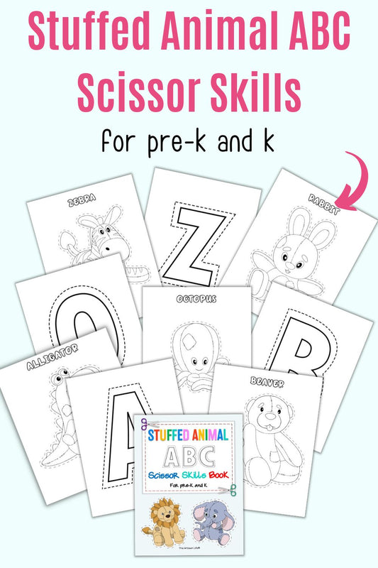 Farm themed letter sort coloring printables â the artisan life