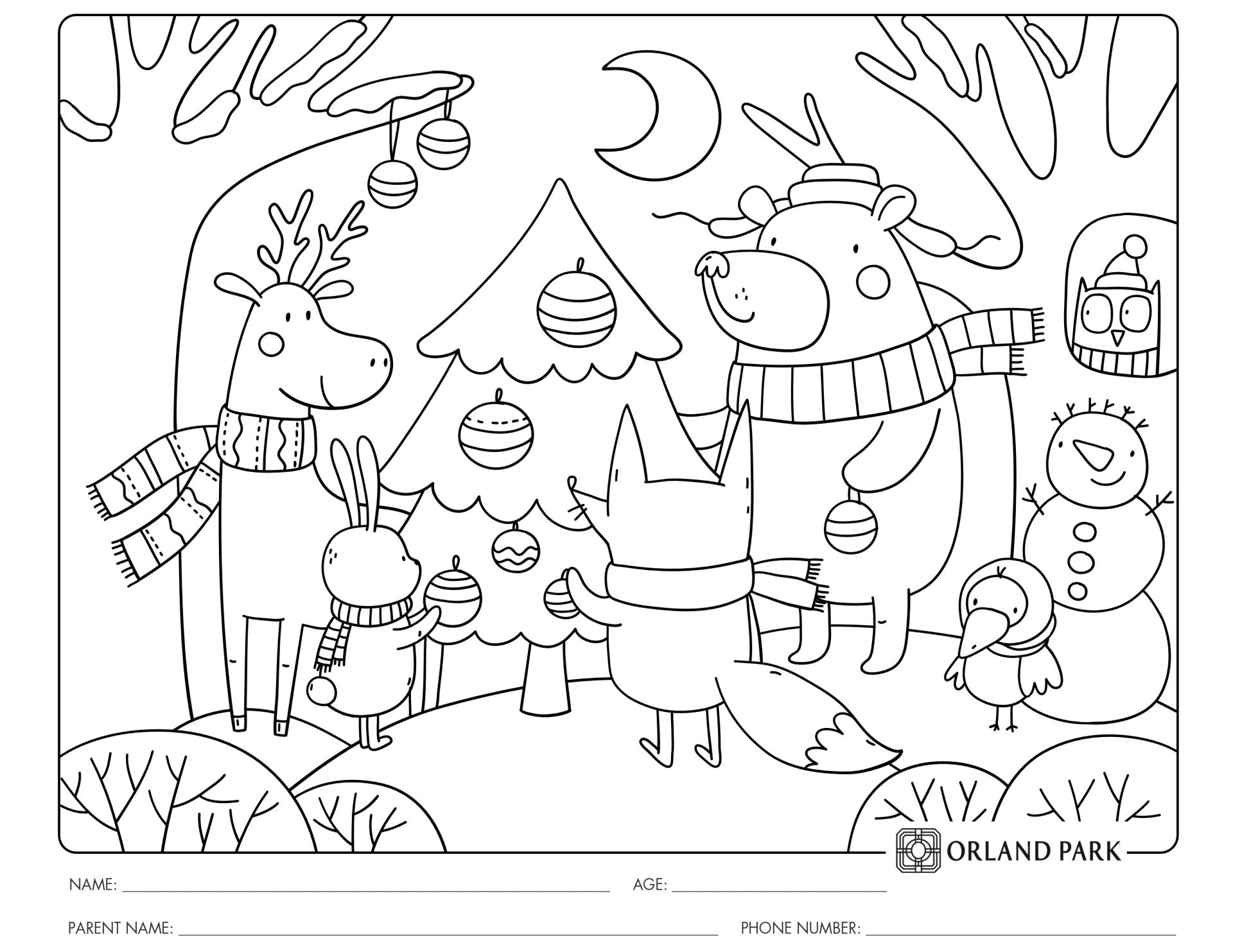 Christmas parade tree lighting festival custom news calendar village of orland park il