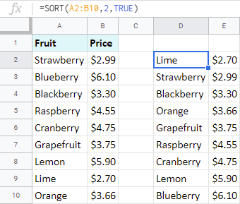 Google sheets functions that you wont find in excel