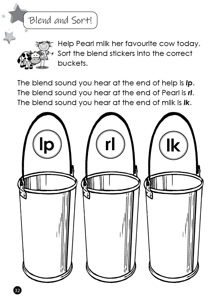 Fun learning phonics level â ending blends â ptes book store