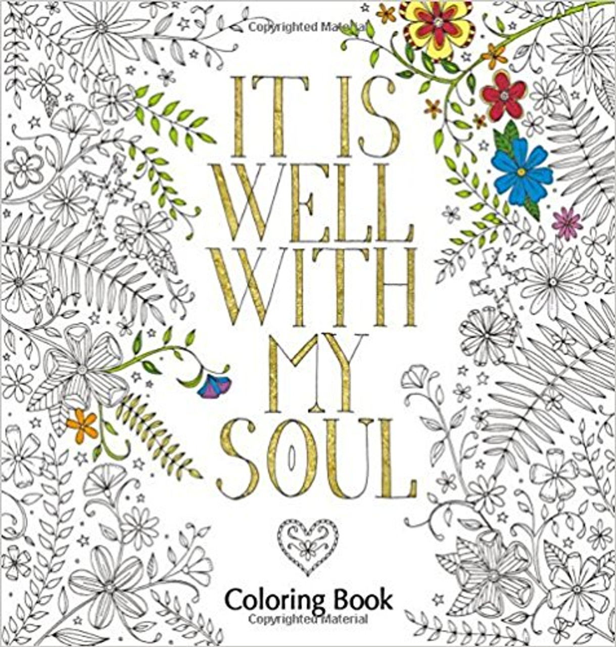 It is well with my soul adult coloring book coloring faith