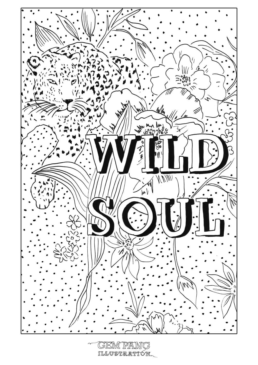 Colouring in book set of b â gem pang illustration