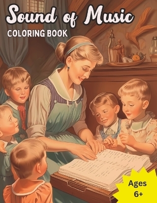 The sound of music relaxing coloring book alexa gunderson book in