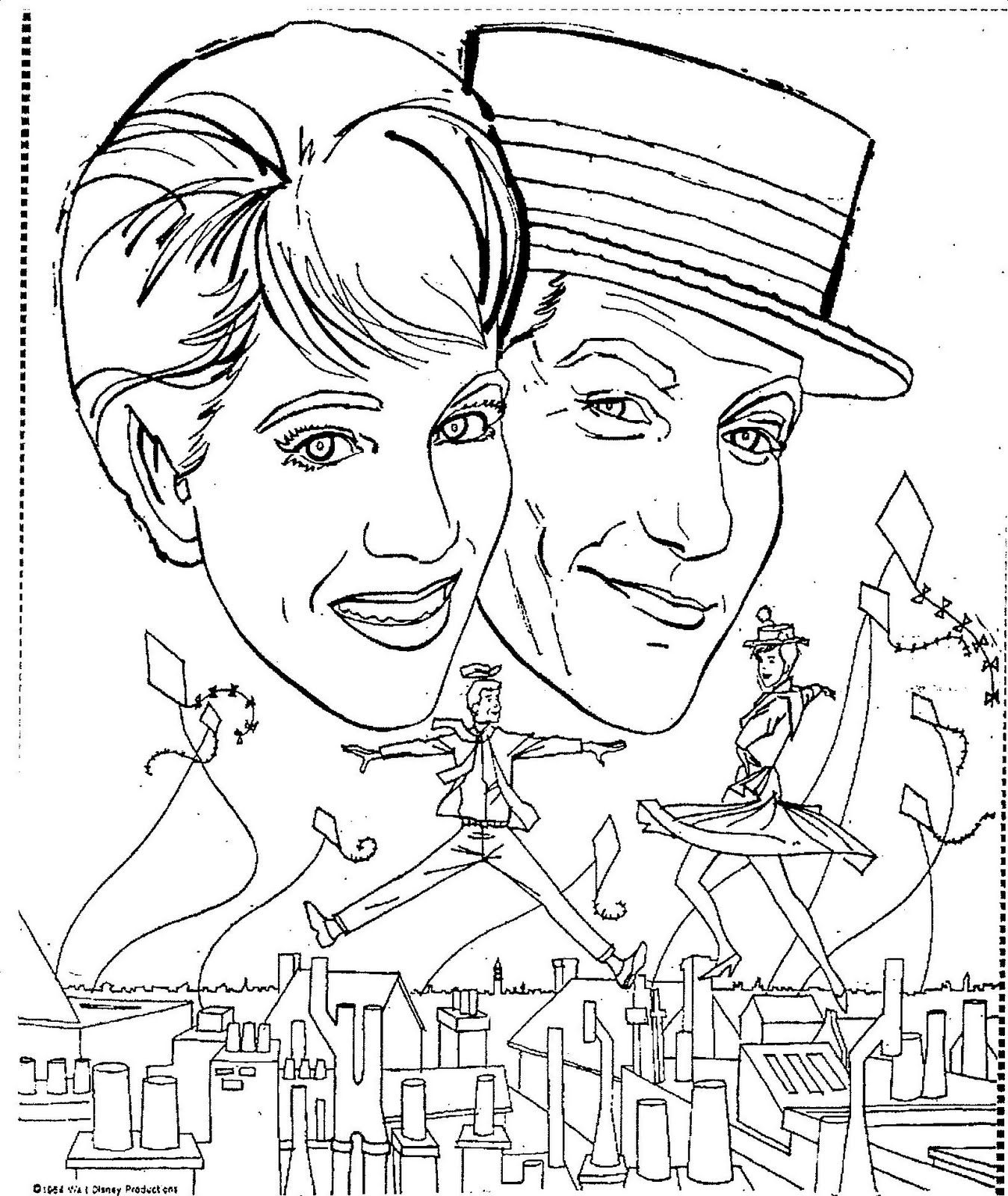Sound of music coloring pages
