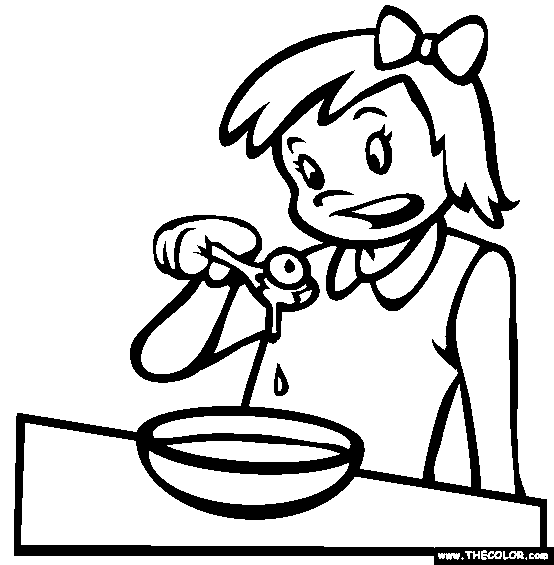Eyeball soup coloring page free eyeball soup online coloring