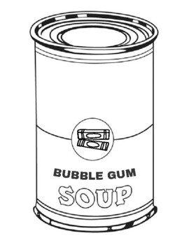 Andy warhol soup can art project coloring pages creative soup cans