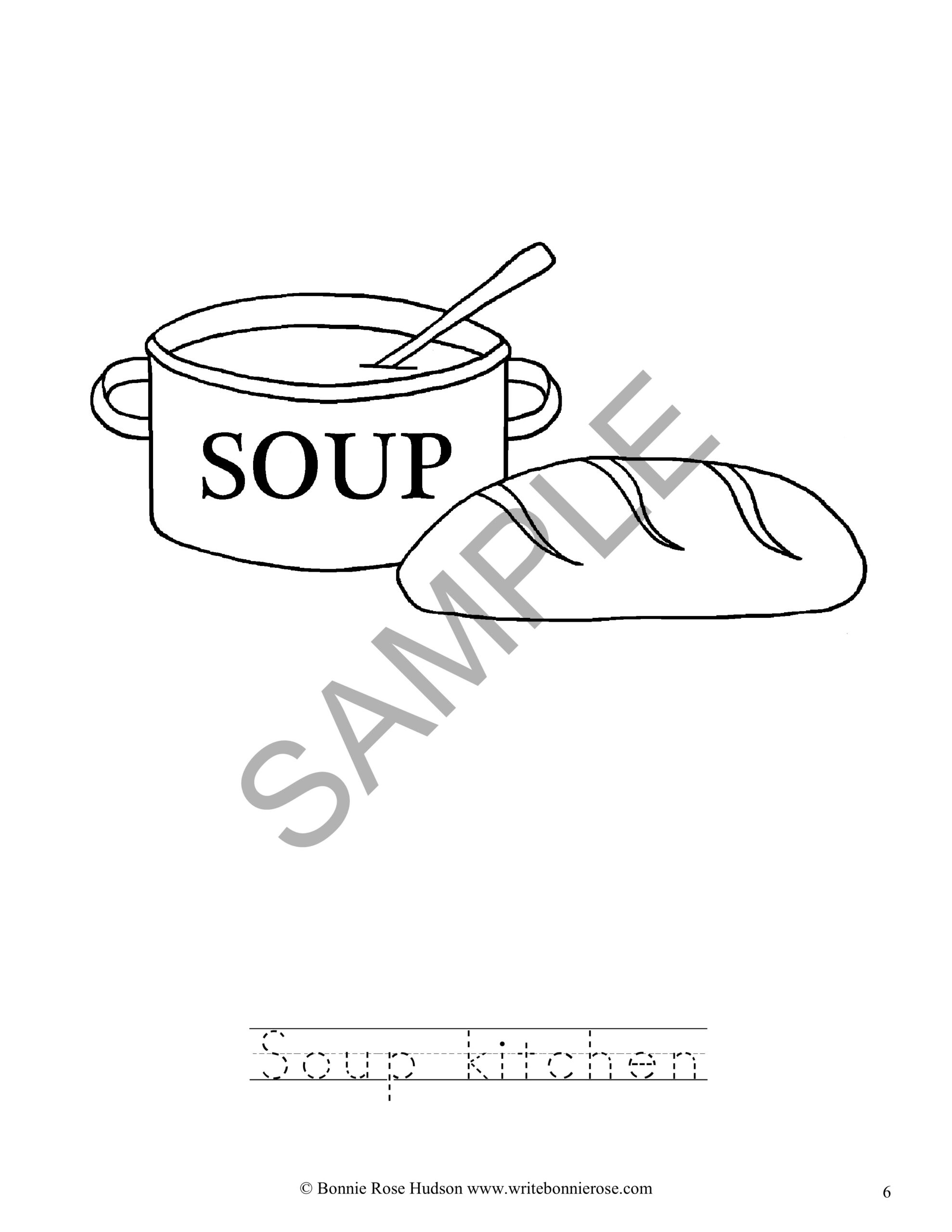 Great depression coloring book