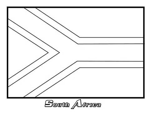 African symbols adult coloring pages flag coloring pages south africa flag south african flag